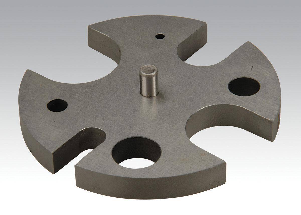 Dynabrade 96231 bearing plate showing metal plate with mounting holes for power tool components