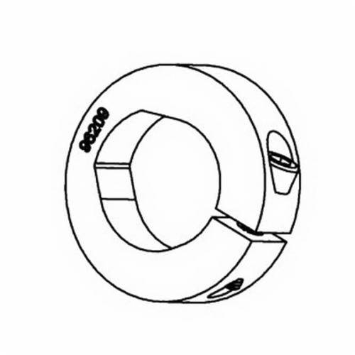 Dynabrade 96209 clamp ring assembly for industrial clamps, showing metal ring and fastening components.