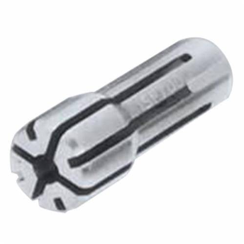 Dynabrade 01496 collet insert with 3mm capacity, shown in close-up, for securing rotary tool accessories.