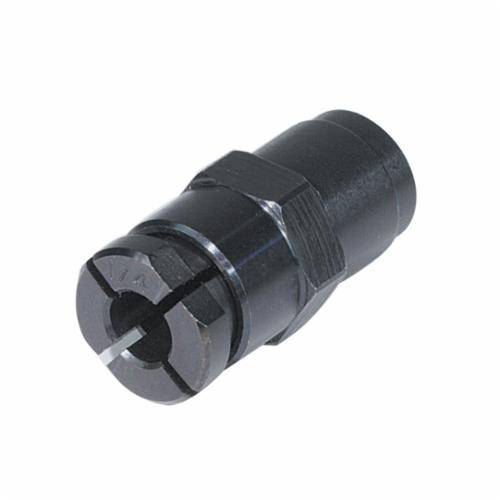 Dynabrade 50066 collet with 1/2 inch-20 female thread and 1/4 inch capacity, designed for precision tool holding.