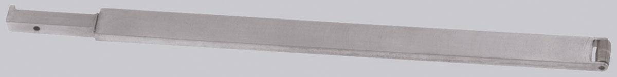 Dynabrade 11350 contact arm assembly with 5/16 inch diameter steel wheel bus bar, 11-inch reach, for industrial power tools.