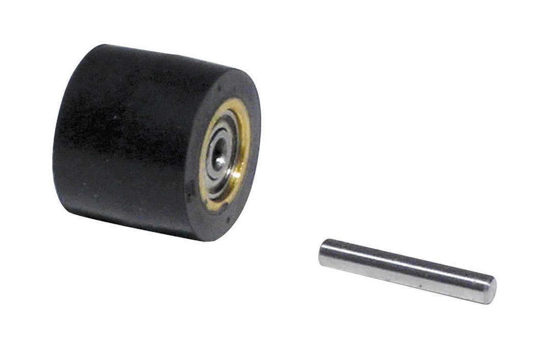 Dynabrade 11282 contact wheel assembly for grinding and polishing tools, featuring durable contact wheel with detailed components.
