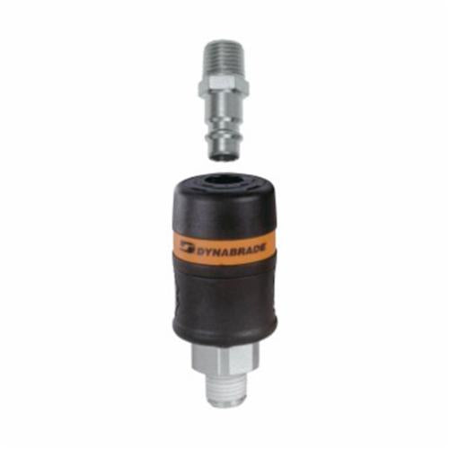 Dynabrade 97574 - 1/4 Inch Safety Male Coupler With Male Plug - eGrimesDirect