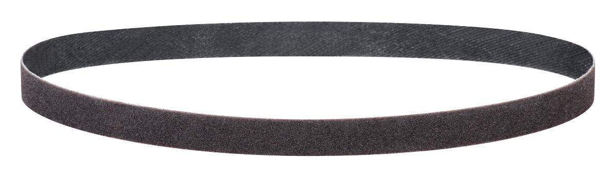 Dynabrade Dynacut 91438 1/2 inch x 24 inch 80 grit aluminum oxide belt with polyester backing for abrasive sanding.