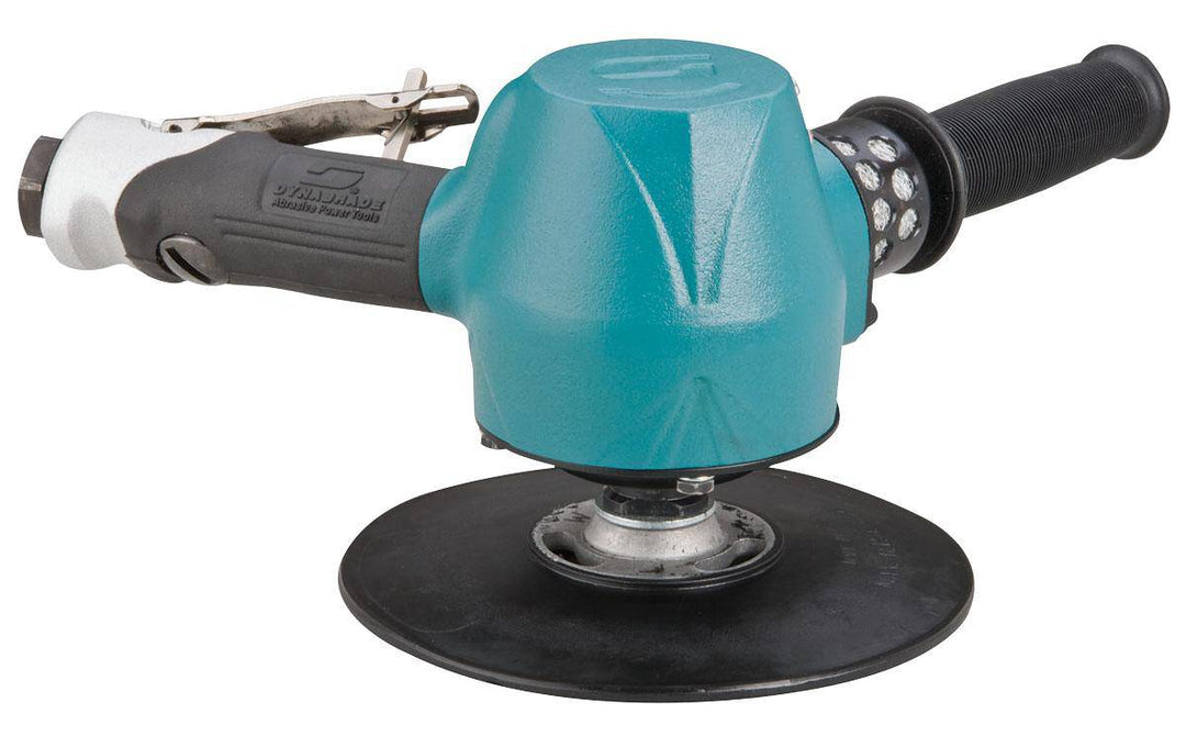 Dynabrade 53251 7-inch vertical disc sander with 2 HP motor, gearless rotation, 6000 RPM, 5/8-11 female pad.