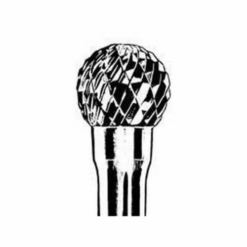 Dynabrade 93334 - Carbide Burr 3/8 Inch Diameter Sd-3 D/C Burr Ball 5/16 Inch (8 mm) Flute L 1/4 Inch Shank - eGrimesDirect