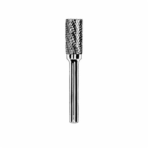 Dynabrade 93369 - Carbide Burr 3 mm Diameter Sa-4 D/C Burr Cylinder 14 mm Flute L 3 mm Shank - eGrimesDirect