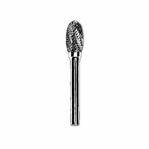 Dynabrade 93373 - Carbide Burr 3 mm Diameter Se-4 D/C Burr Oval5.5 mm Flute L 3 mm Shank - eGrimesDirect