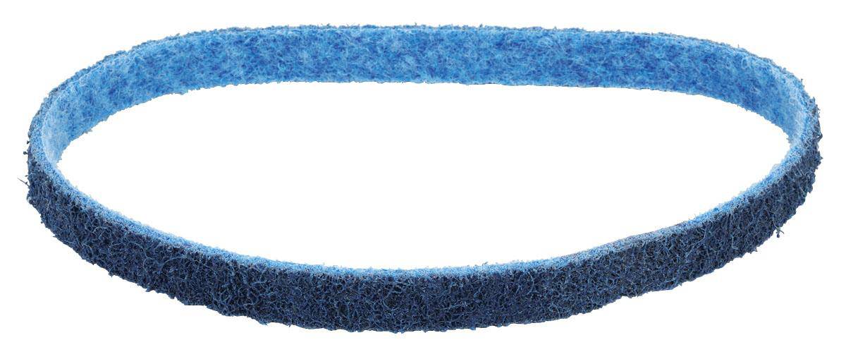 Dynabrade Dynabrite 90258 3/4x18 very fine non-woven file belt for detailed sanding and finishing tasks.