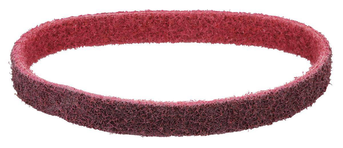 Dynabrade Dynabrite 90295 1x18 medium non-woven file belt for grinding and finishing tools.