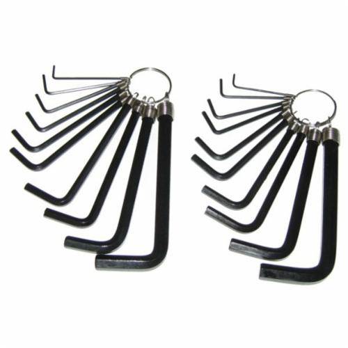 Dynabrade 96341 Hex Key Set with various sizes, featuring durable metal hex keys for precise tightening and loosening tasks.