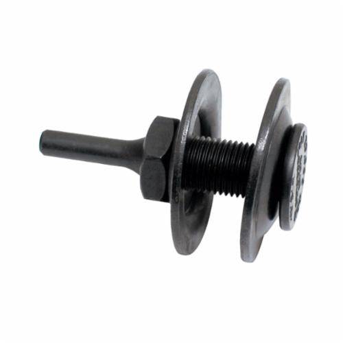 Dynabrade 95749 1/2-inch diameter mandrel for grinding and polishing tools, featuring a durable metal shaft and secure attachment.