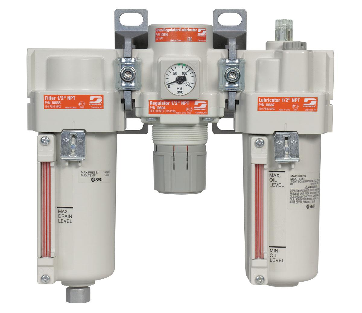 Dynabrade 10690 - Filter/Regulator/Lubricator Frl40 1/2 Inch Nptassembly - eGrimesDirect