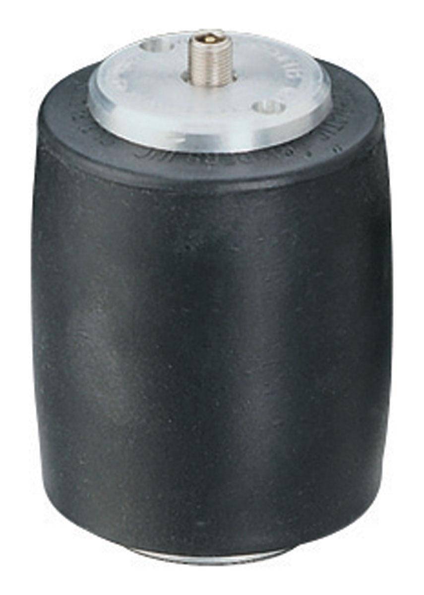 Dynabrade Dynacushion pneumatic wheel with 2-1/4 inch diameter and 3 inch width for industrial grinding and polishing tools.