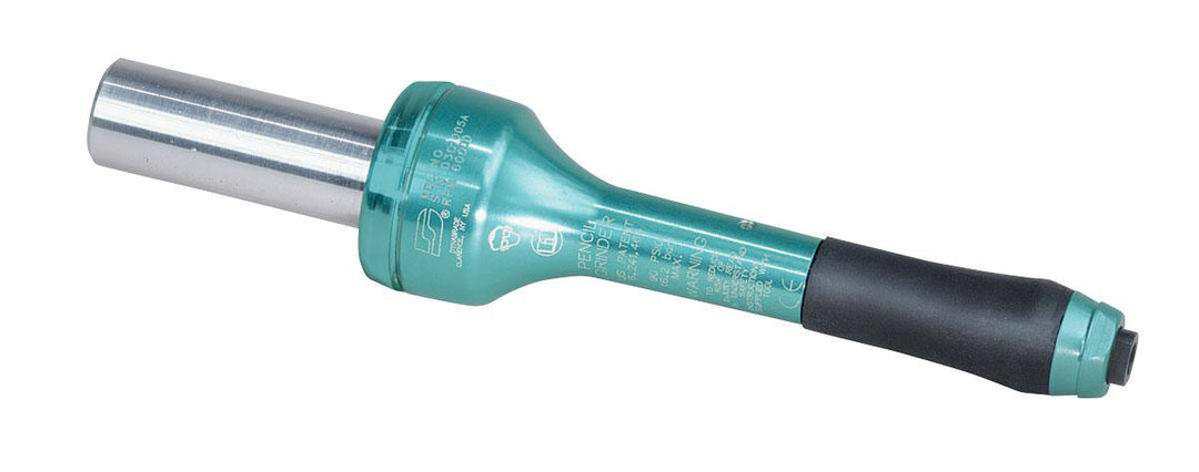 Dynabrade 51740 straight-line pencil grinder with turbine air motor, 1/8 inch collet, rear exhaust, 60,000 RPM, with mount stem
