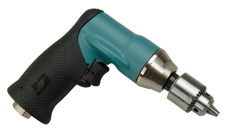 Dynabrade 52933 - 1/4 Inch Drill .4 Hp 2400 Rpm Pistol-Grip Geared Rear Exhaust Jacobs - eGrimesDirect