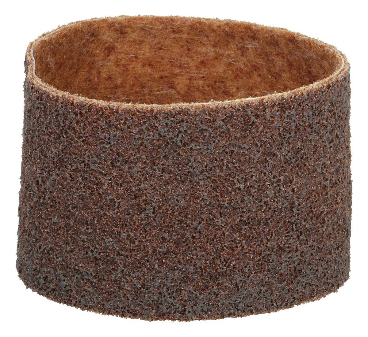 Dynabrade Dynabrite 90283 coarse non-woven belt, 3-1/2 x 15-1/2 inches, used for pump sleeves and surface finishing.