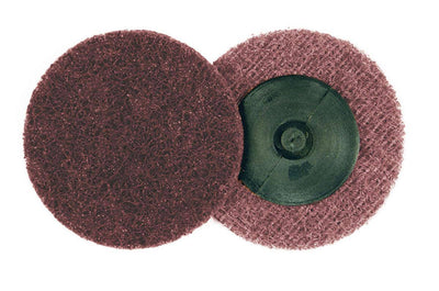 Dynabrade Dynabrite 90873 - 2 Inch Diameter Medium Non-Woven Dynabrite Locking-Type Disc - eGrimesDirect