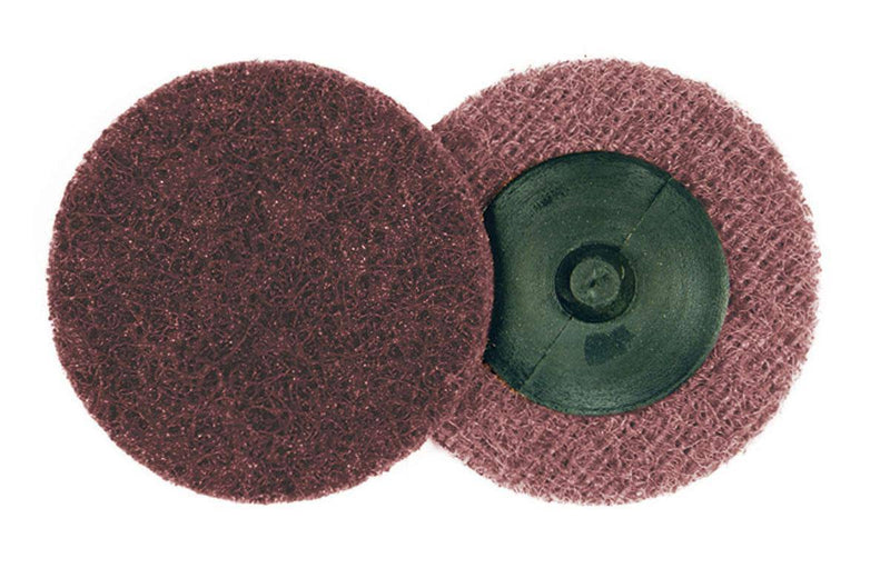 Dynabrade Dynabrite 90873 - 2 Inch Diameter Medium Non-Woven Dynabrite Locking-Type Disc - eGrimesDirect