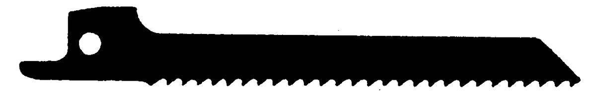 Dynabrade 90938 saw blade for power tools, featuring sharp teeth and durable steel construction for precise cutting.