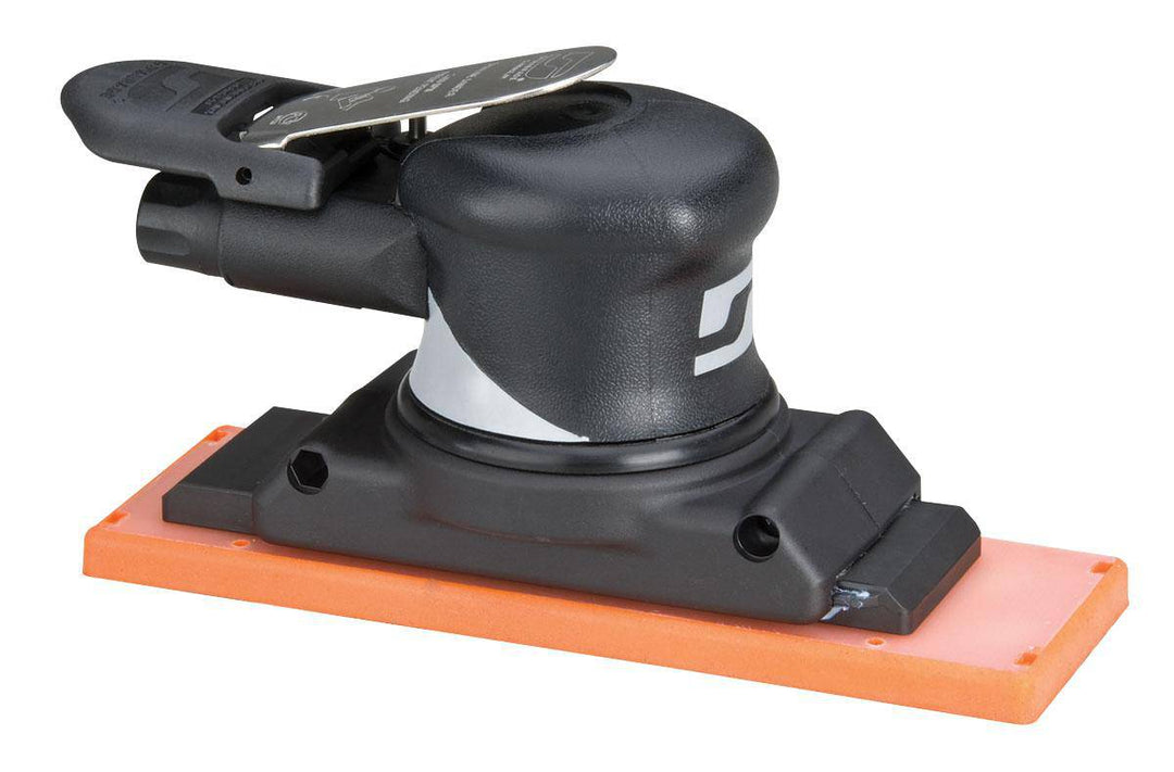 Dynabrade Dynaline 57400 pneumatic finishing sander for detailed surface smoothing, part of specialty sanders collection.