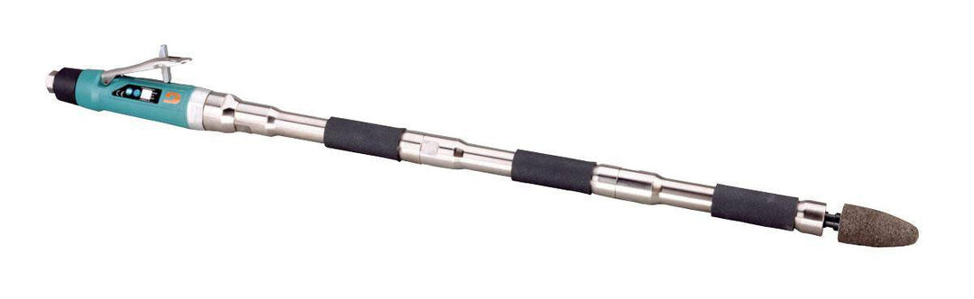 Dynabrade 53533 straight grinder cone with 3/8-24 threads, high-speed tool for detailed grinding and finishing tasks.