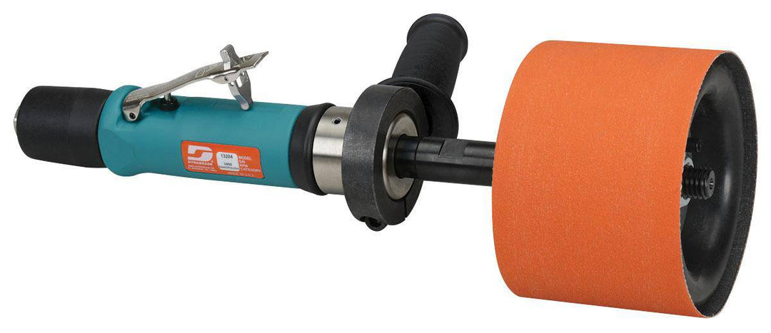 Dynabrade Dynastraight 13204 straight grinder with ergonomic design and durable metal body for professional grinding tasks.