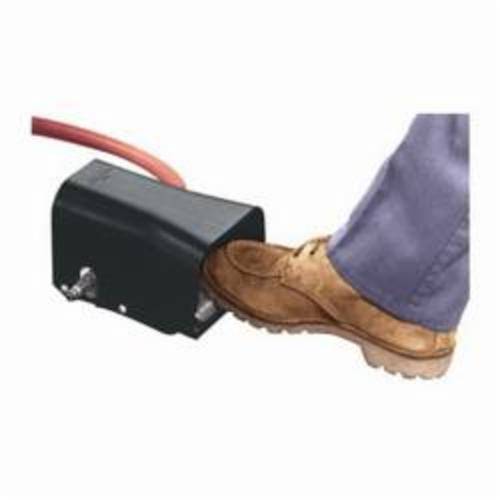 Dynabrade 80015 foot switch and hose assembly for air tools, featuring durable switch and flexible hose for efficient operation.