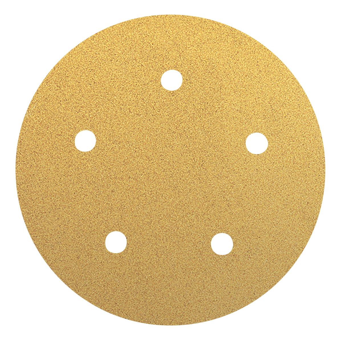 Dynabrade Dynacut 79970 - 6 Inch X Vacuum - Multihole A/O Aluminum Oxide 80 Grit Velcro Disc - eGrimesDirect