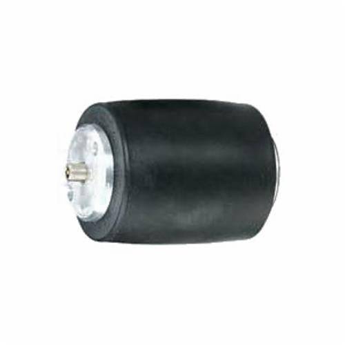 Dynabrade Dynacushion pneumatic wheel with 2-1/4 inch diameter and 3-inch width, designed for industrial tools.
