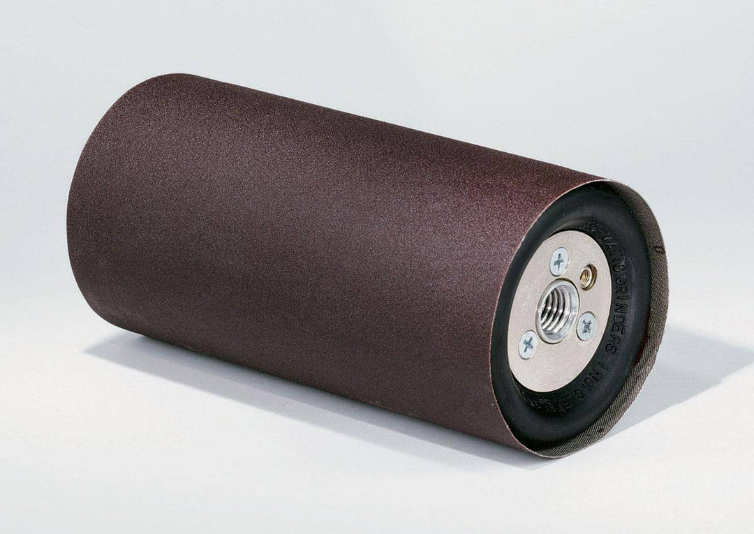 Dynabrade Dynacushion pneumatic wheel with 3-1/4 inch diameter and 7 inch width, designed for industrial wheel applications
