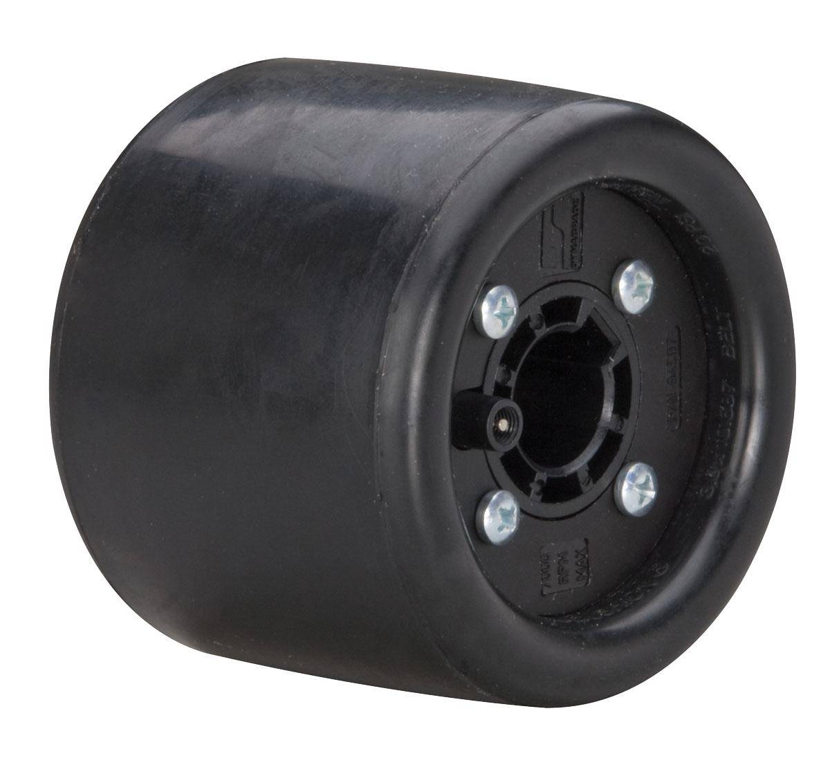 Dynabrade Dynacushion 94507 pneumatic wheel, 3-1/4x3, standard Dynacushion wheel for industrial tools.