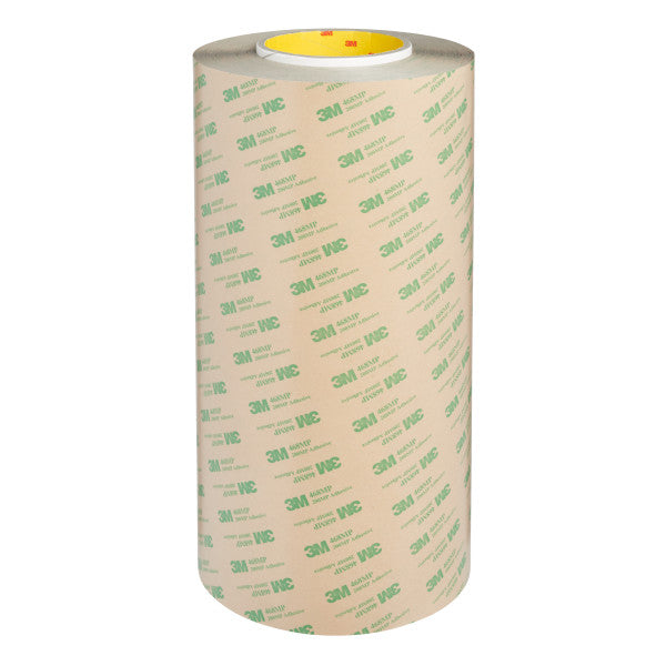 3M 468MP-12X180 - Adhesive Transfer Tape 468MP Clear 5 mil (12 Inch x  180 Yards) 7000148370
