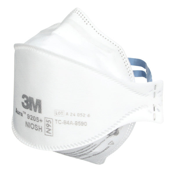 3M Aura 9205+ - Healthcare N95 Particulate Respirator | Ultra-Lightweight Three-Panel Flat-Fold Design | NIOSH Approved | Box of 20 Units (Inventory Sell-off Expires March 2027) While Supplies Last! 7100232219