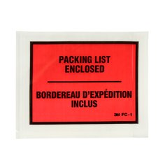 3M FC-1 - Packing List Envelope Bilingual 4 1/2 in x 5 1/2 in 10 7000142837