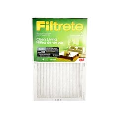 3M 9851DC-4PK - Filtrete Clean Living Dust Reduction Filter MPR 600 16 in x 25 in x 1 in 4 per pack 3M 7100082869 7100082869