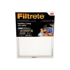 3M EA03DC-6C - Filtrete Healthy Living Elite Allergen Filter MPR 2200 20 in x 25 in x 1 in 3M 7100031231 7100031231