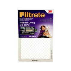 3M 2025DC-6-C - Filtrete Healthy Living Ultra Allergen Filter MPR 1500 16 in x 24 in x 1 in 3M 7100050036 7100050036 - eGrimesDirect