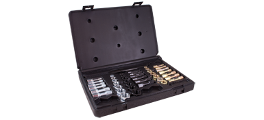 Gray 91942 - 42 PIECE RETHREADING KIT, 19 TAPS, 21 DIES & 2 THREAD FILES GRAY TOOLS 91942 - eGrimesDirect