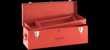 Gray 24-inch hand box from Gray brand, made of durable material, perfect for storage and transport of tools or small items.