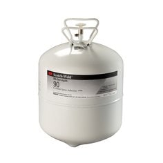 3M Scotch-Weld 90-28.8-LARGE-CLR - Clear Hi-Strength Spray Adhesive 90 - Large (28.8 lb) Cylinder 7000028603 - eGrimesDirect