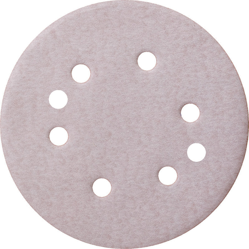 Sait 37536 - 5 Inch X Vacuum - 8 Holes 4S Aluminum Oxide 100 Grit Velcro Paper Disc - eGrimesDirect