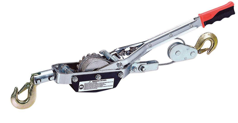 Jet JCPP-200 - 2 Ton Single Pawl Hand Cable Puller Heavy Duty - eGrimesDirect