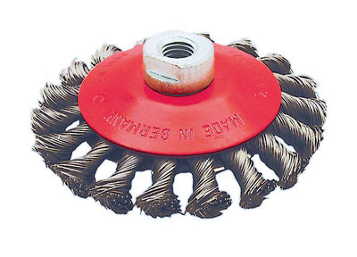Jet BK4520T - 4-1/2 X 5/8-11 Nc Knot Twisted Conical Brush - eGrimesDirect