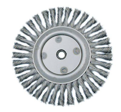 Jet 8006/1 - 6 X (5/8-1/2) Knot Twisted Wire Wheel Unthreaded - eGrimesDirect