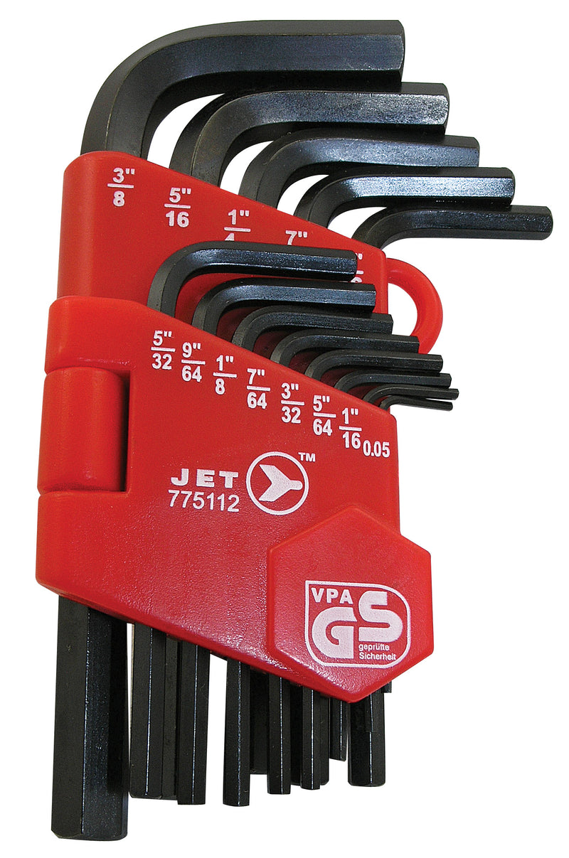 Jet 13 Piece SAE Short Arm Hex Key Set