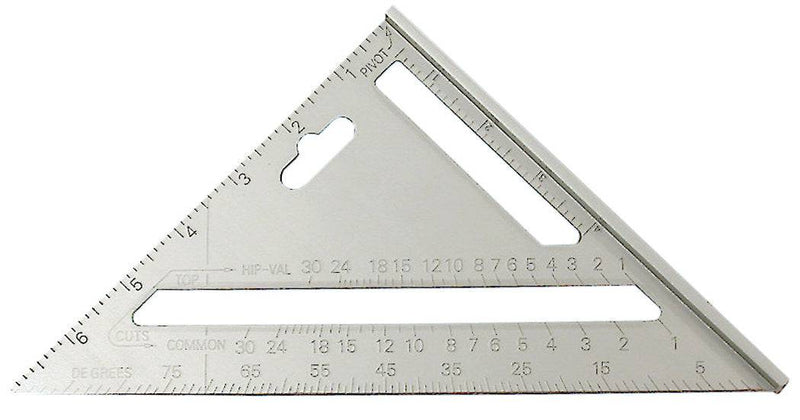 Jet JRAS-710 - 7 Inch X 10 Inch Triangle Rafter Square - eGrimesDirect