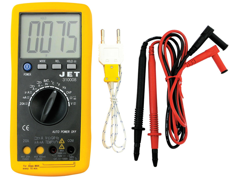 Jet JDMM-300 - Auto Ranging Digital Multimeter - eGrimesDirect