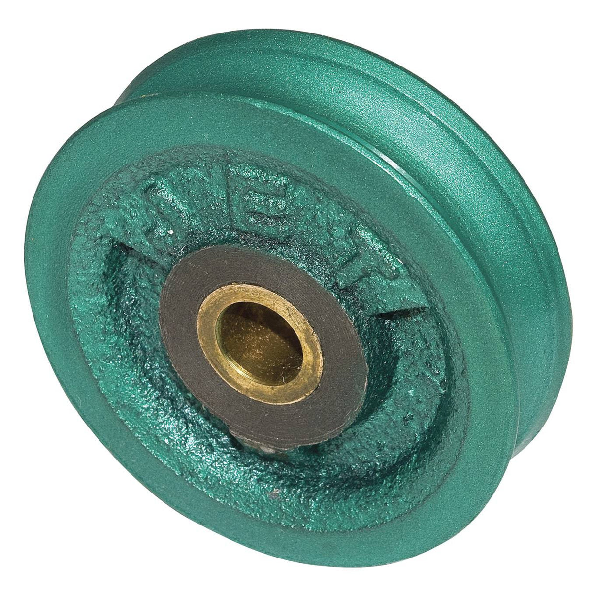 Jet 133108 8-inch single sheave for lifting and rigging, made of durable material, shown in a close-up view.