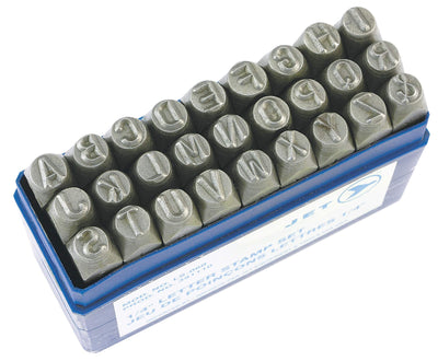 Jet LS-060 - 6mm Letter Stamp Set - eGrimesDirect